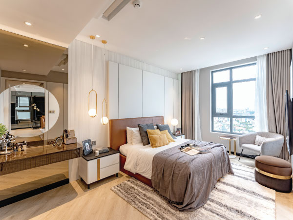 Nét hiện đại, sang trọng bên trong căn hộ De Capella